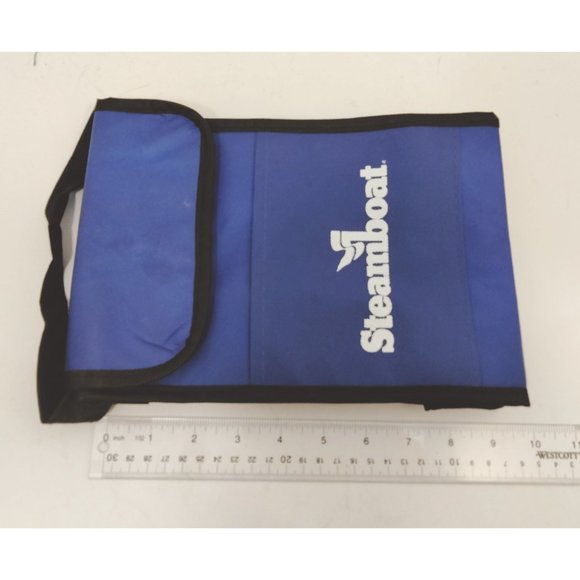 Steamboat Springs Reusable Insulated Lunch Bag Blue - Picture 3 of 7